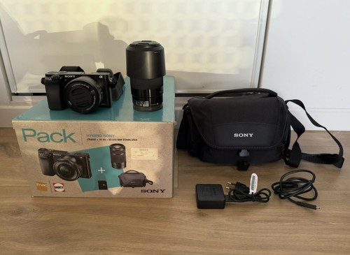 Sony alpha 6000 - 2, objectifs